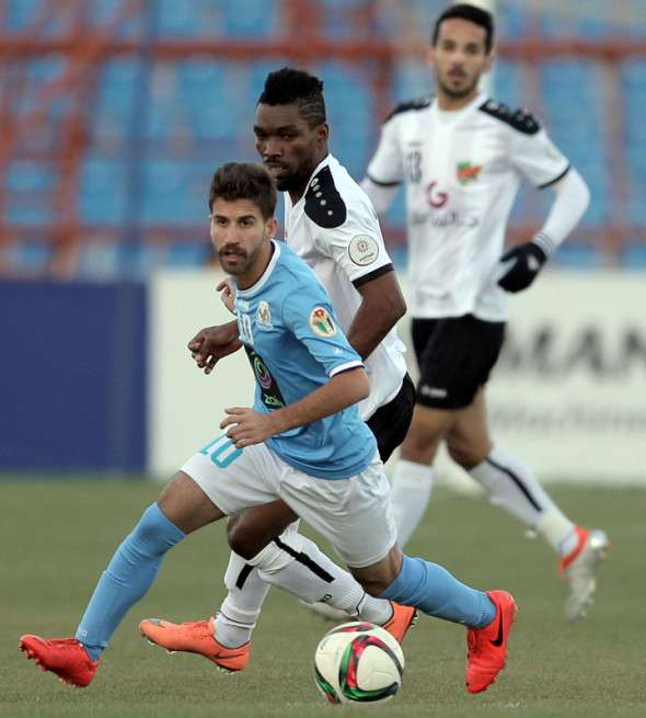 من لقاء الفيصلي والأهلي