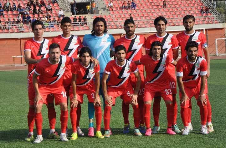 لاعبو فريق زاخو 