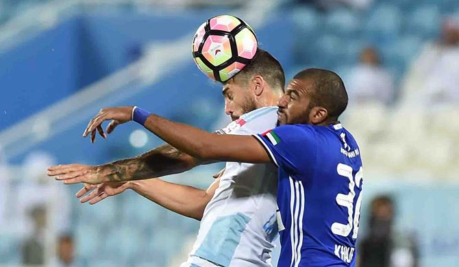 جانب من المباراة