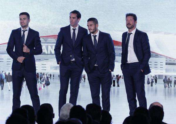 لاعبي اتليتيكو مدريد