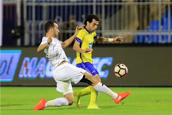 من مباراة النصر والشباب