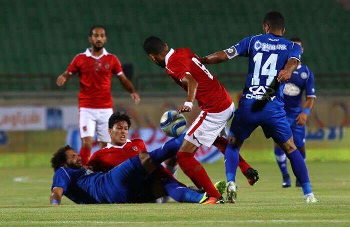 صورة أرشيفية .. من مسابقات الدوري المصري 