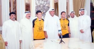 فواز الحساوي في المؤتمر الصحفي