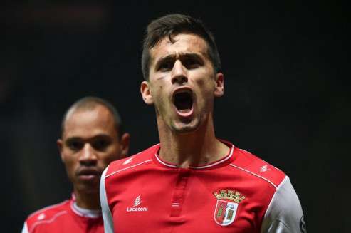 فرحة لاعبي براجا