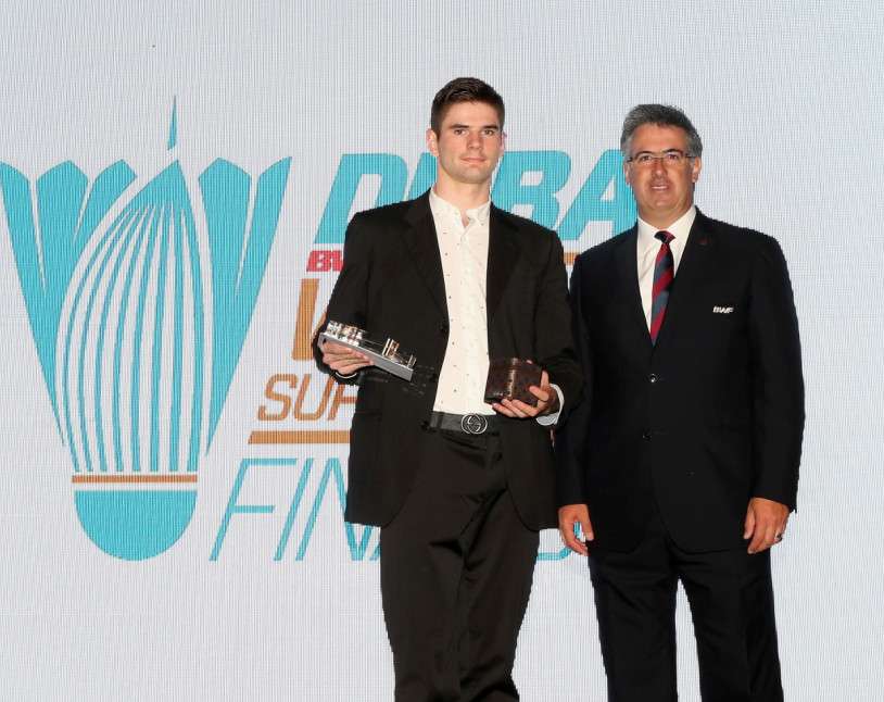 من حفل التتويج