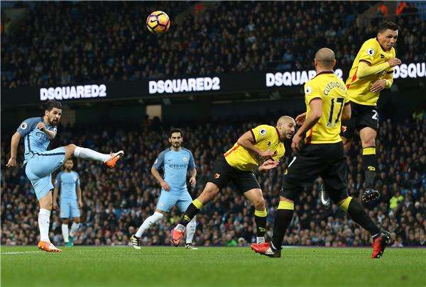 جانب من المباراة