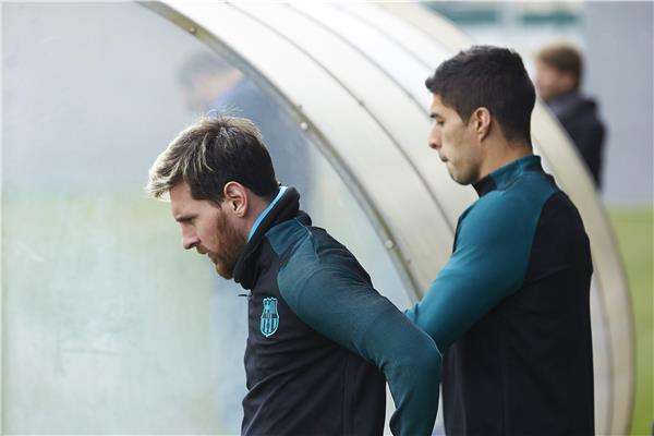 سواريز وميسي