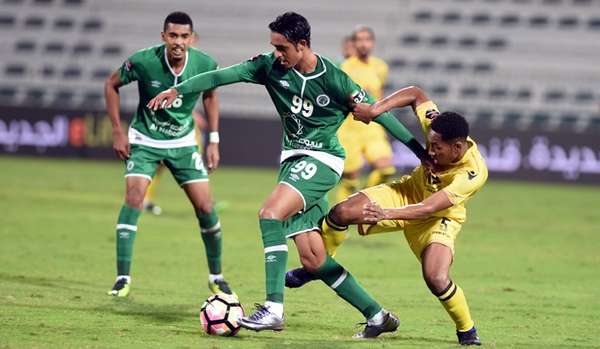 جانب من المباراة