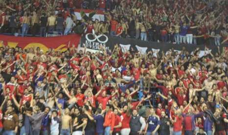 جماهير الأهلي في المباراة النهائية