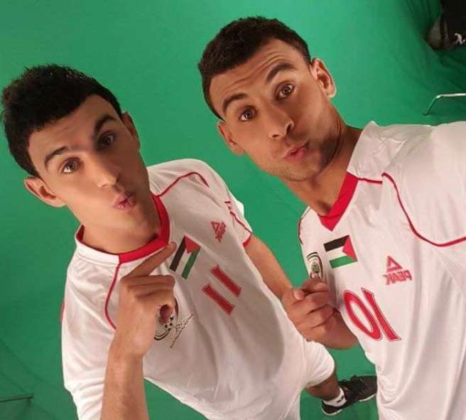 الشقيقان سامح ومحمد مراعبة