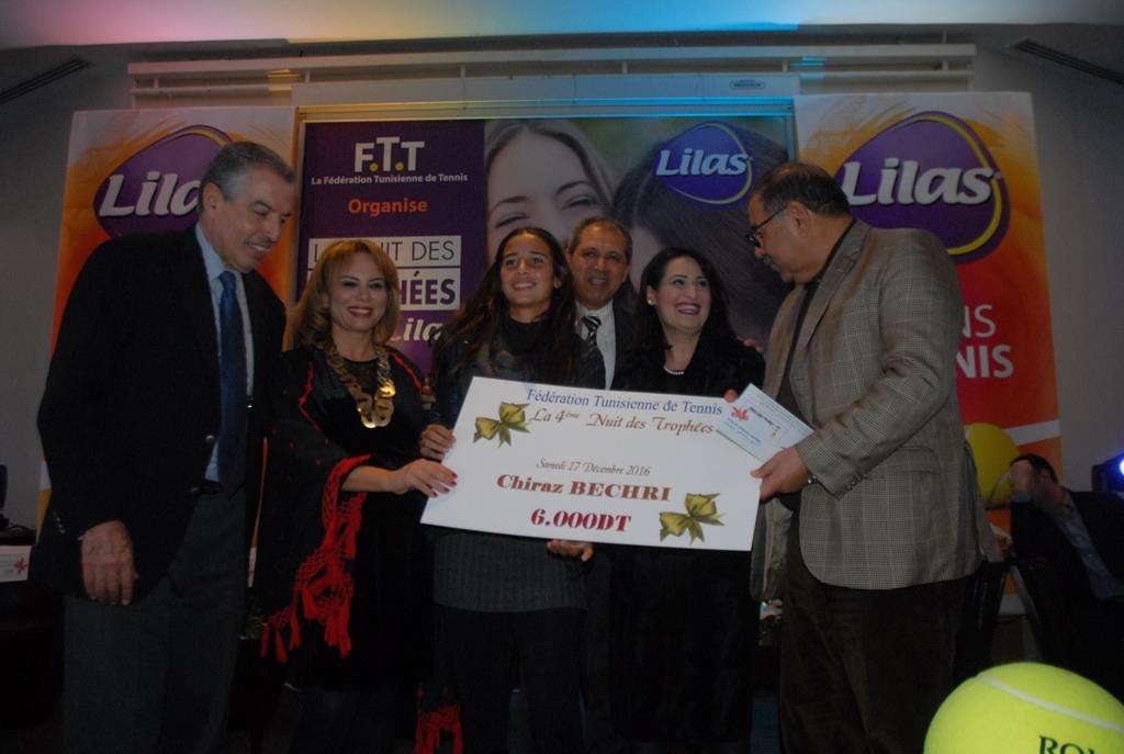  تتويج بطلة افريقيا للتنس للسيدات شيراز بشري 