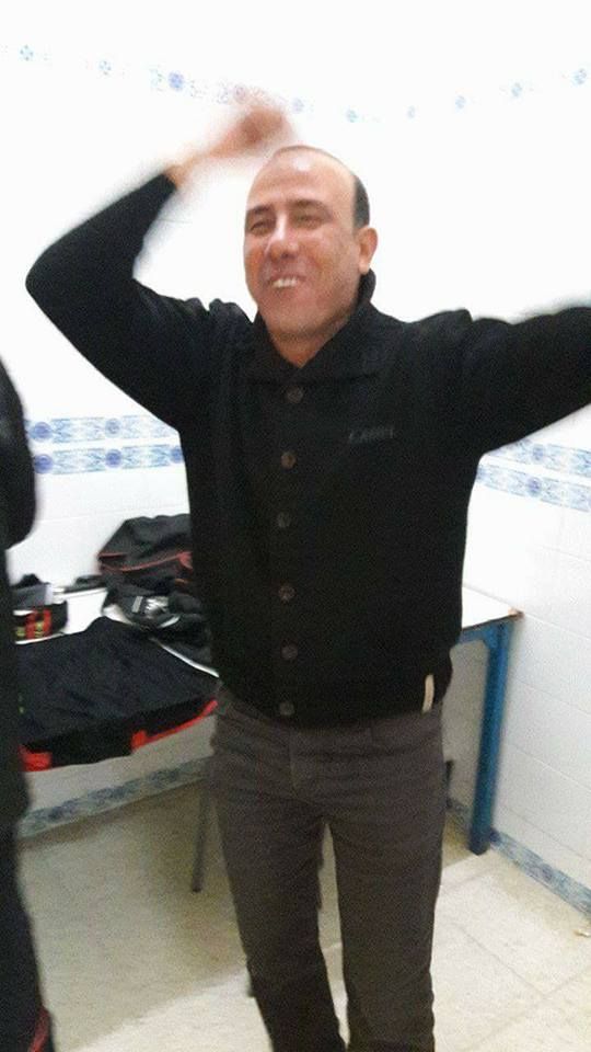 محمد الكوكي وفرحة الفوز في حجرات الملابس 