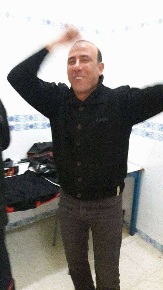 محمد الكوكي وفرحة الفوز في حجرات الملابس 