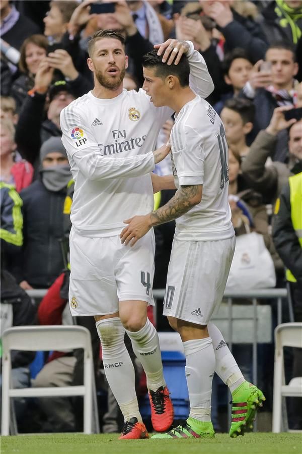 سرجيو راموس وخاميس رودريجز