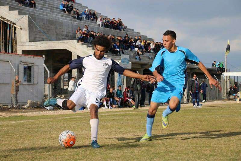 من لقاء شباب الزوايدة واتحاد دير البلح