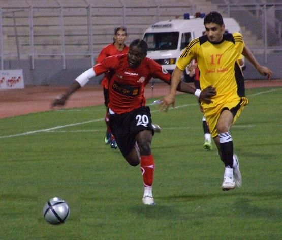 صراع كروي بين نجم شباب الاردن كابالونجو ونجم تشرين وبعدسة كووورة