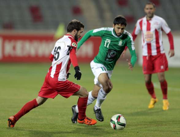 من لقاء الوحدات وشباب الأردن