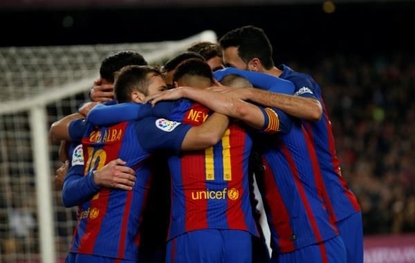 لاعبو برشلونة