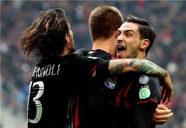 لاعبو ميلان - أرشيفية