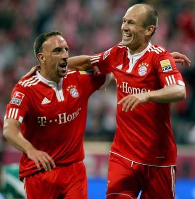 الفرنسي ريبيري بجانب الوافد الجديد أريين روبين