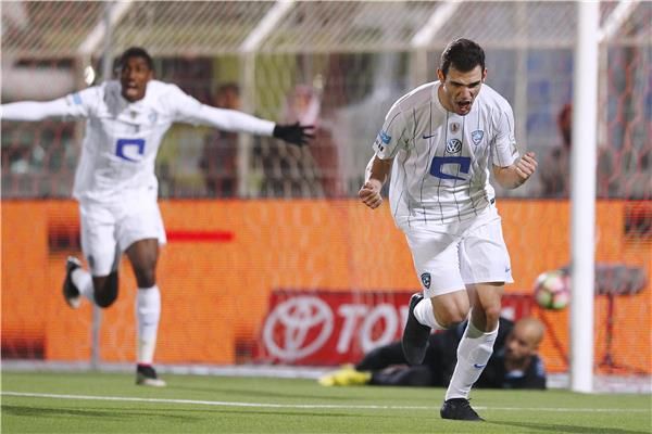 لاعب الهلال البرازيلي ليو بوناتيني