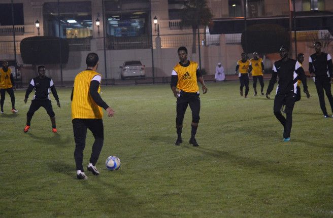 من إستعدادات فريق المريخ