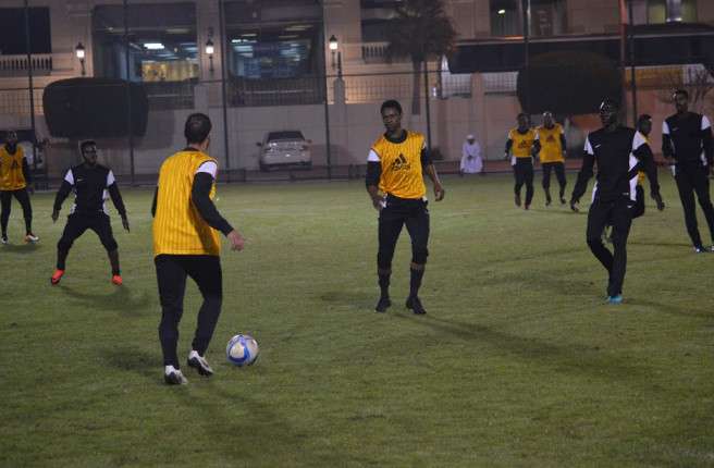 من إستعدادات فريق المريخ