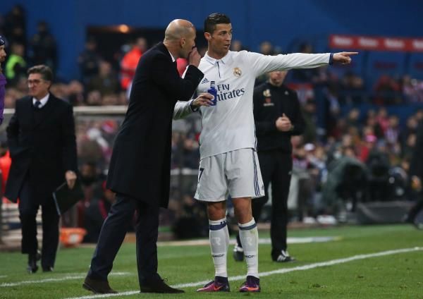 كريستيانو رونالدو وزيدان