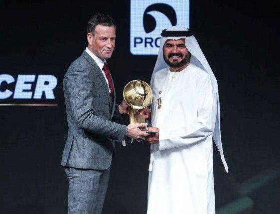 كلاتنبرج خلال التتويج