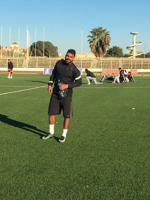 سوداني في تدريبات جمعية الشلف