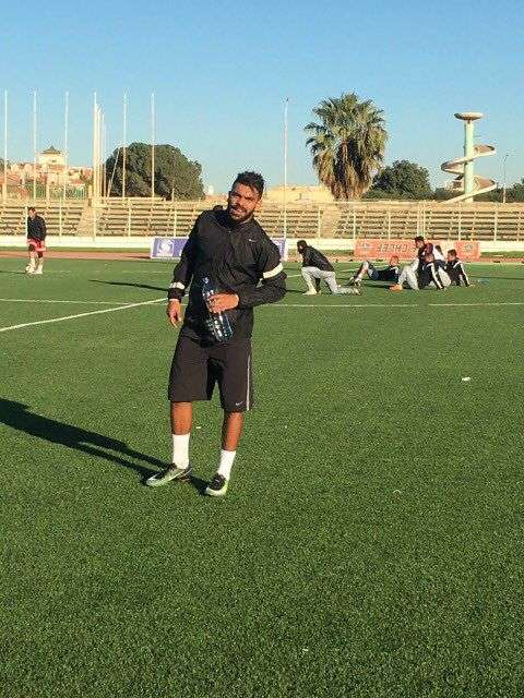 سوداني في تدريبات جمعية الشلف
