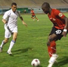 كابالونجو سجل هاترك بشباك الرمثا