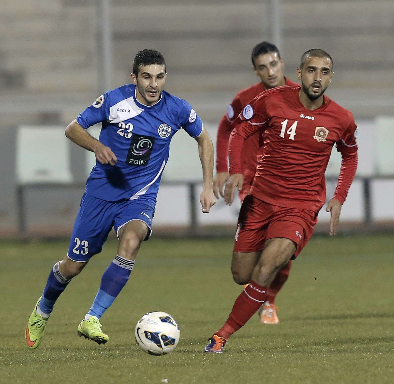 لقاء سابق بين الرمثا والجزيرة