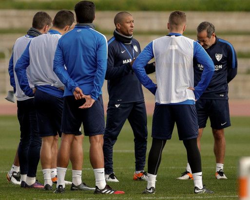 مارسيلو روميرو خلال تدريبات الفريق