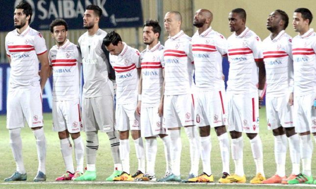 صورة أرشيفية للاعبي الزمالك