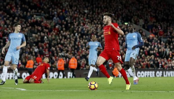 جانب من مباراة ليفربول ومانشستر سيتي