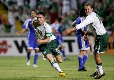  روبي كين صاحب هدف الفوز لمنتخب إيرلندا