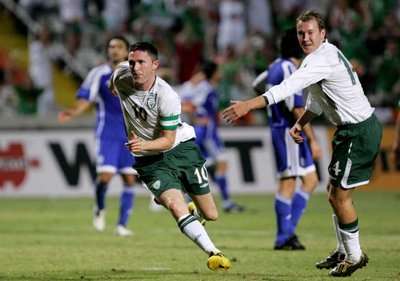 روبي كين صاحب هدف الفوز لمنتخب إيرلندا