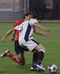 من مباراة المجد وشباب الاردن