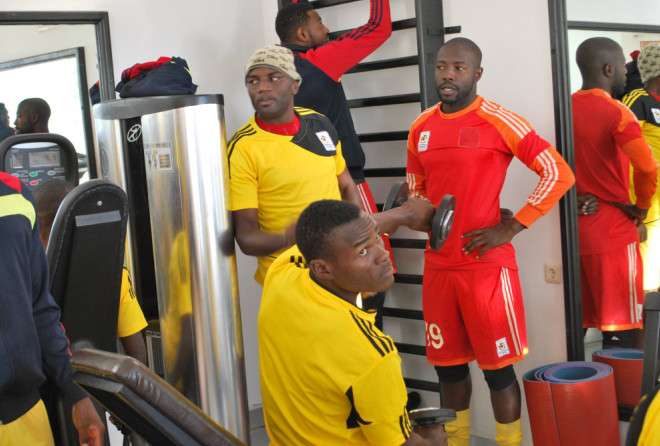 من تدريبات منتخب اوغندا اليوم