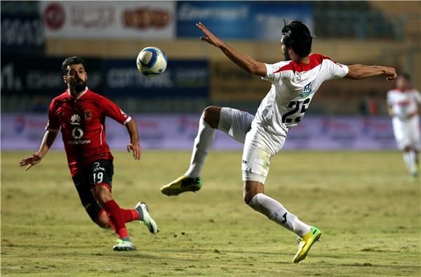 جانب من مباراة القمة