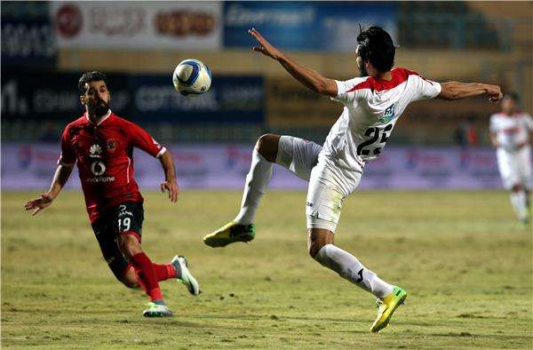 جانب من مباراة القمة