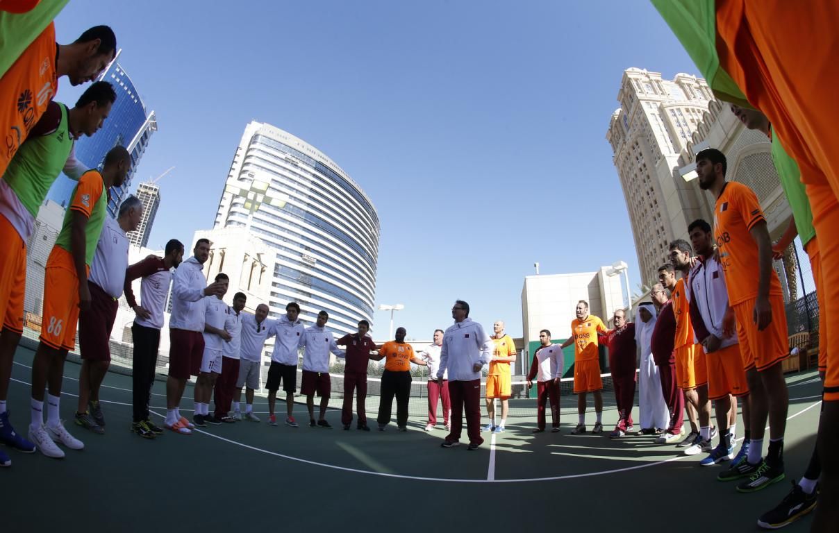 تدريبات عنابي اليد