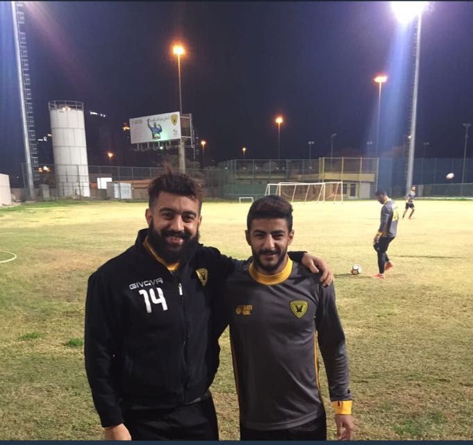 طلال العامر ورضا هاني