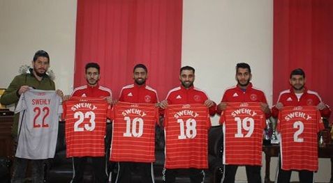 الدفعة الأولى من اللاعبين