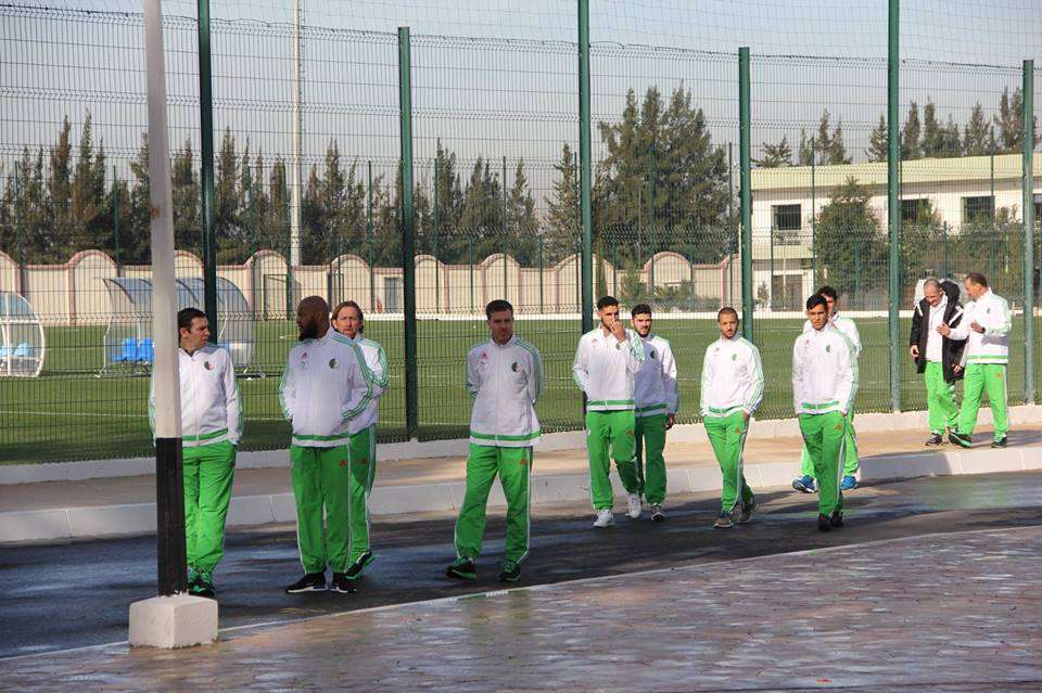 لاعبو منتخب الجزائر