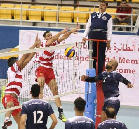 جانب من لقاء النجمة والمحرق