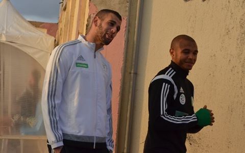 براهيمي وسليماني فى المعسكر اليوم