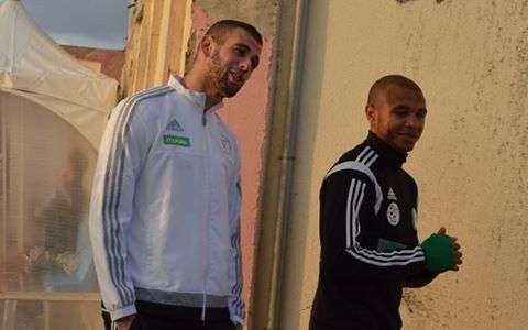 براهيمي وسليماني فى المعسكر اليوم