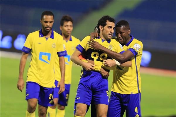 لاعبو النصر السعودي
